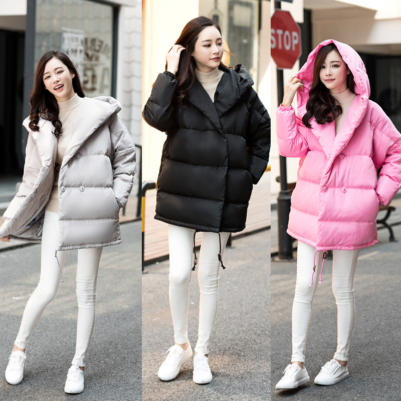 High Quality Fashion Design Oversized Cute Parkas Hooded Duck Down Jacket Super Warm font b Women