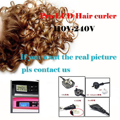 LCD Screen Digital Display Ceramic Hair Curler Curling Iron Hair Roller Hair Styling Tools for Hair Care