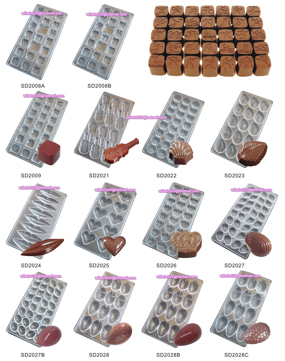 polycarbonate chocolate molds