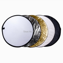Lightdow 110CM 43 Inch 5-in-1 Portable Foldable Collapsible Multi-Disc Light Reflector Kit For Studio & Outdoor Lighting