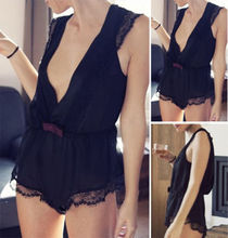 New Women Black Sleepwear Sexy Lingerie G String Dress Underwear Babydoll Sheer