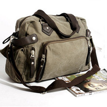 Canvas bag handbag casual travel big school bags male messenger shoulder bag