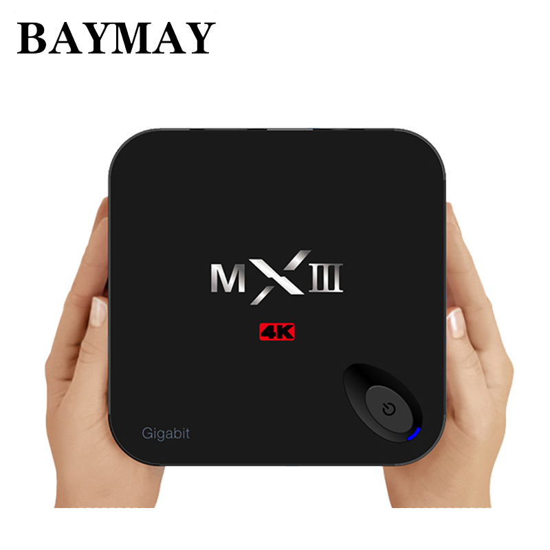MXIII-G TV Box 2GB DDR3 16GB Flash Amlogic S812 Andriod 5.1 Bluetooth 4.0 KODI 14.2 RJ-45 4K XBMC WIFI