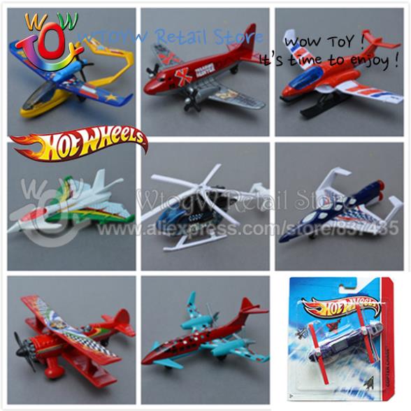5pcs/lot free shipping hot wheels hotwheels scale models airplane plane