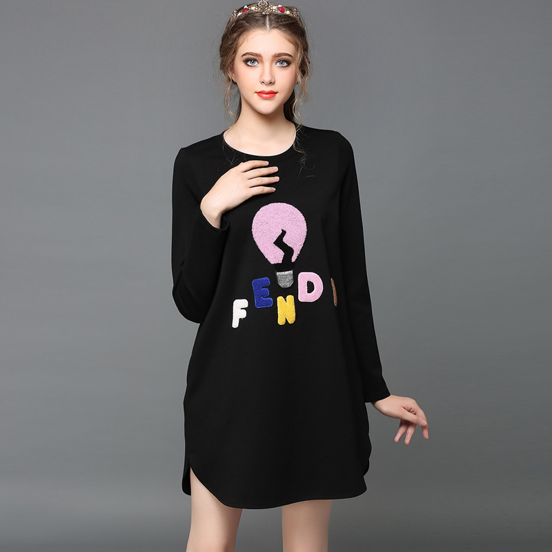 Big Size 5xl Dress Sets For Autumn 2015 Brand O Neck Collar  Embroidery Sleeveless Vintage Design Waist Slim Dresses 2 Pic Suit