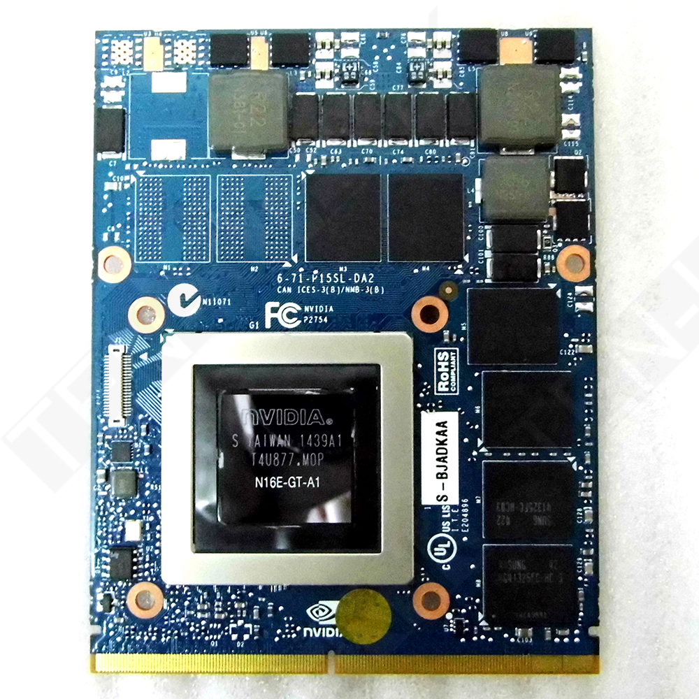 NVIDIA GTX970M GTX 970M GDDR5 6GB 2506MHz 1280SP Laptop Graphics Card 