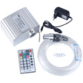 LED Fiber Optic Star Ceiling Lights Kit 200pcs 0 75mm 2M optical fiber 10W RGBW twinkle