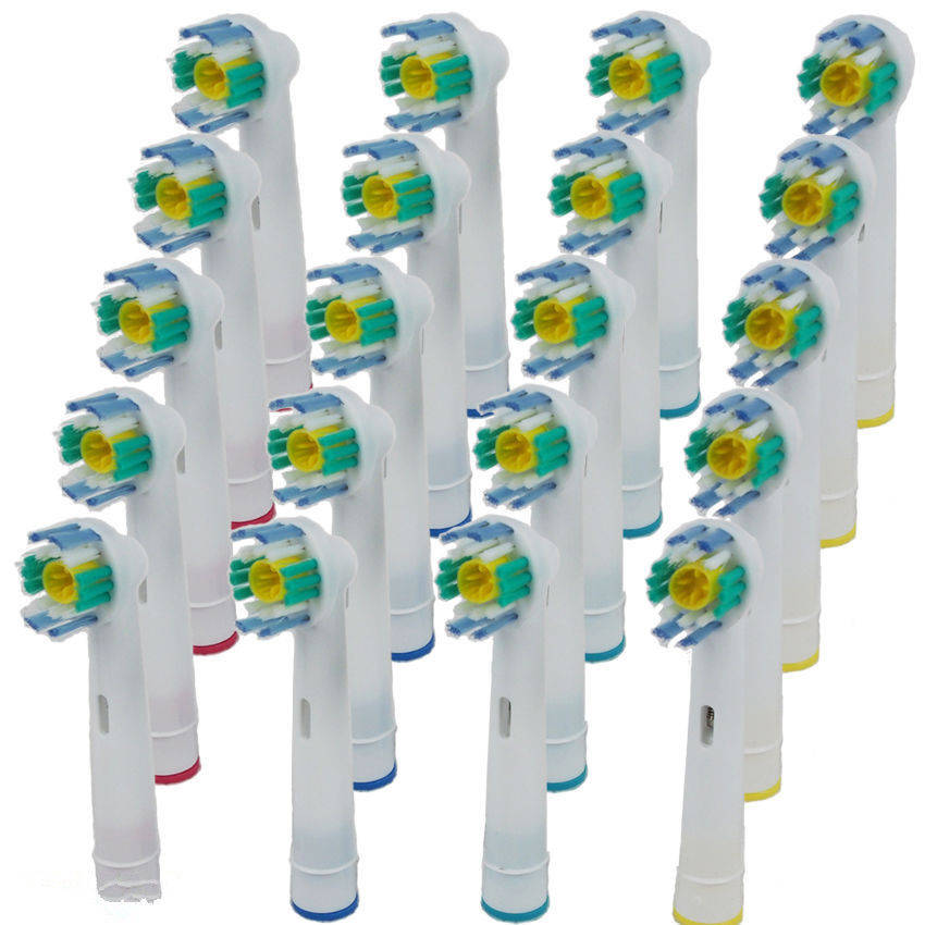 Image of 16 PCS Electric Tooth brush Heads Replacement F Braun Oral B Floss EB-18A Action