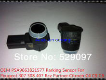 Бесплатная доставка PSA 9663821577 для Peugeot 307 308 407 Rcz партнер Citroen C4 C5 C6 датчик парковки OEM PSA9663821577