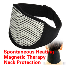 Magnetic Therapy Neck Spontaneous Heating Headache Belt Neck Massager Body Correct Health Beauty Tools Free Shipping
