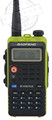 green 8W radiopofungUV B2 Plus portable dual VHF UHF B2 PLUS 4800mah battery 128ch baofeng walkie
