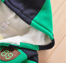 2015 Boys Girls Children Hoodies Winter Wool Sherpa Baby Sports Suit New Jacket Sweater Coat Pants
