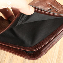 Bestselling China Brand Cowhide Ultra Thin Wallet Men s Short 100 Genuine Leather Wallet Men Slim