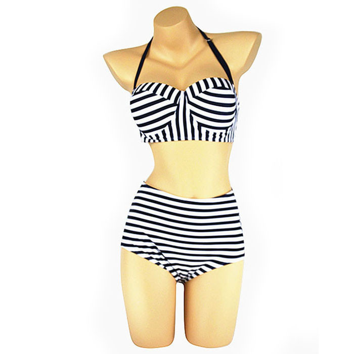 Free Shipping 2015 Beauty Women Favor Padded Boho Fringe Top Strapless Bikini set Sexy Swimsuit Top and Bottoms Swimwear (1)