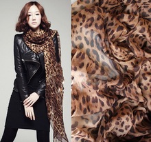 2015 new European autumn and winter scarf silk chiffon leopard silk scarves wholesale  160*70cm free shiping  agw