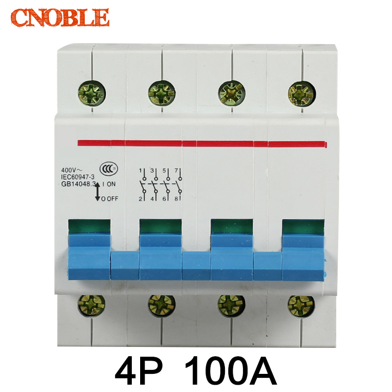 4P 100A 240V/415V 50HZ/60HZ Circuit breaker MCB buy-direct-from-china