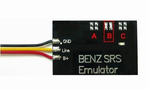 Seat Occupancy Occupation Sensor SRS Emulator for Benz b