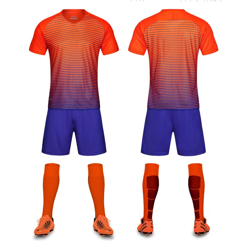 camisetas de futbol color naranja