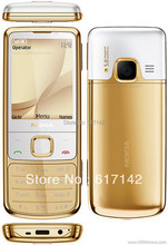 3pcs/lot Nokia 6700 Classic Gold  English/Russian keyboard GSM GPS 5MP Free Shipping