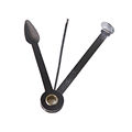 Stainless Steel 3in1 Smoking Pipe Cleaner Cleaning Tool Reamers Tamper for hookahs pipe water pipe ect
