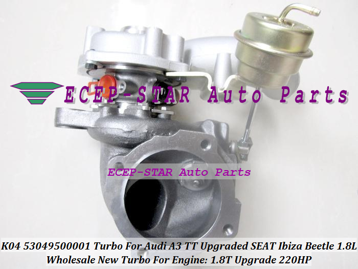K04 53049500001 Turbocharger Turbo For Audi A3 TT Upgraded SEAT Ibiza VW Volkswagen Beetle 1.8L 220HP (5)