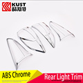 KUST Decoration Exterior Accessories for Hyundai For Tucson rear Light Trim Cover For Tucson 2016 Car