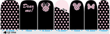 Nail Art Stickers Wraps Beauty Mickey Minnie Cute Diy Decorations 5 7 3Inch Nail Tools 2015