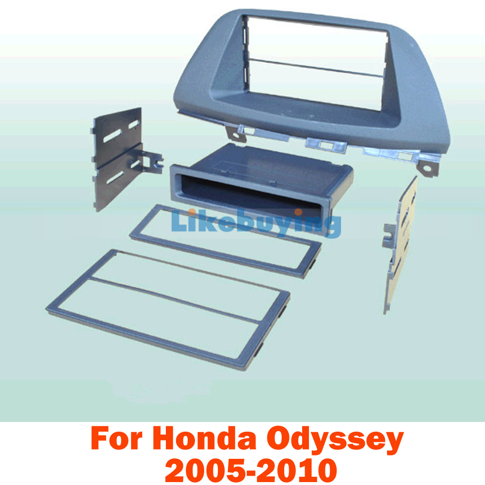 2 Din Car Fascia Frame / Audio Panel Frame / Dash Frame Kit For Honda Odyssey 2005 2006 2007 2008 2009 2010 Free Shipping