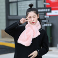 Real Winter Women Fur Scarf Scarves Wrap Neck Warmer Shawl Collar