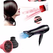 2015 New Style Foldable Hairdressing Silicone Curly Hair Blow Dryer Diffuser Salon Barber Tool