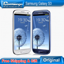 Original unlocked Samsung Galaxy S3 III i9300 Mobile Phone 16G ROM Quad-core 4.8″ 8MP WIFI GSM WCDMA Android GPS