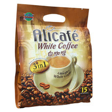 Malaysia imports Alicafe 3 in 1 instant white coffee espresso 600 g free shipping promotion wholesale