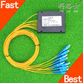 KELUSHI FTTH 1 8 PLC Box Splitter Telecommunication Fiber Splitter 1 Points 8 Cassette Optical splitter