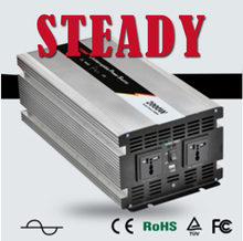 (JYPU-2000) BEST price 2kw pure sine wave power inverter with charger 12v to 220v