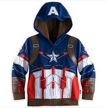2015 new spring cartoon superman Children Outerwear vestidos hooded sweatshirt kids clothes moleton infantilfree free shipping