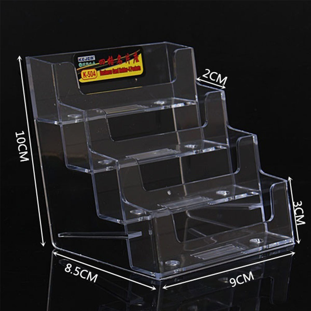 Business Card Holder Stand Display Table Desktop Business Card Holder