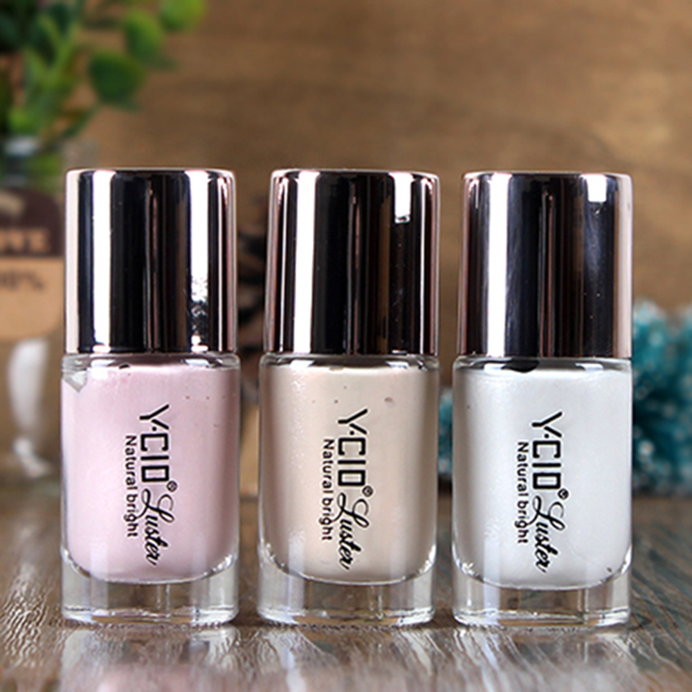 Brand New 3 Colors Waterproof Silver Shimmer Liquid Highlighter Makeup