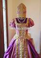 Catherine the Great Russian Slavic Court Wedding Gown Dress Costume and Kokoshnik Headdress Custom Made to