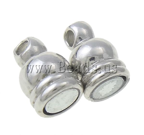 Free shipping!!!Brass Magnetic Clasp,New 2013 Jewelry, Calabash, platinum color plated, nickel, lead & cadmium free