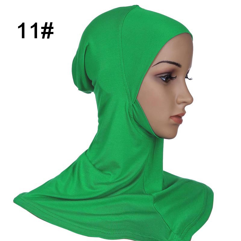 Muslim Islamic long hijab 11 green