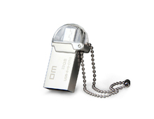 DM PD008 OTG USB 100 32GB USB Flash Drives OTG Smartphone Pen Drive Micro USB Metal
