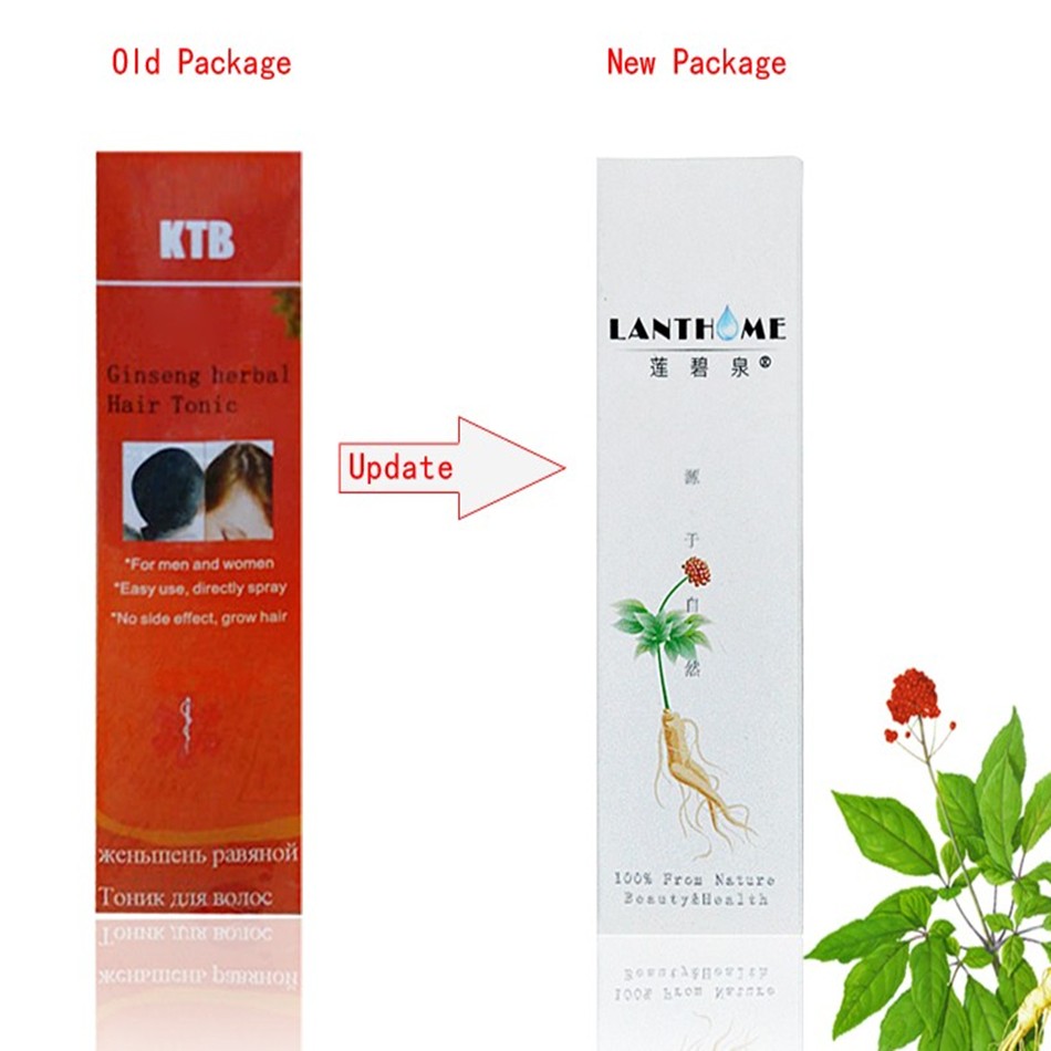 2pc Herbal Hair Regrowth Oil For Women Men Beard Growth Spray