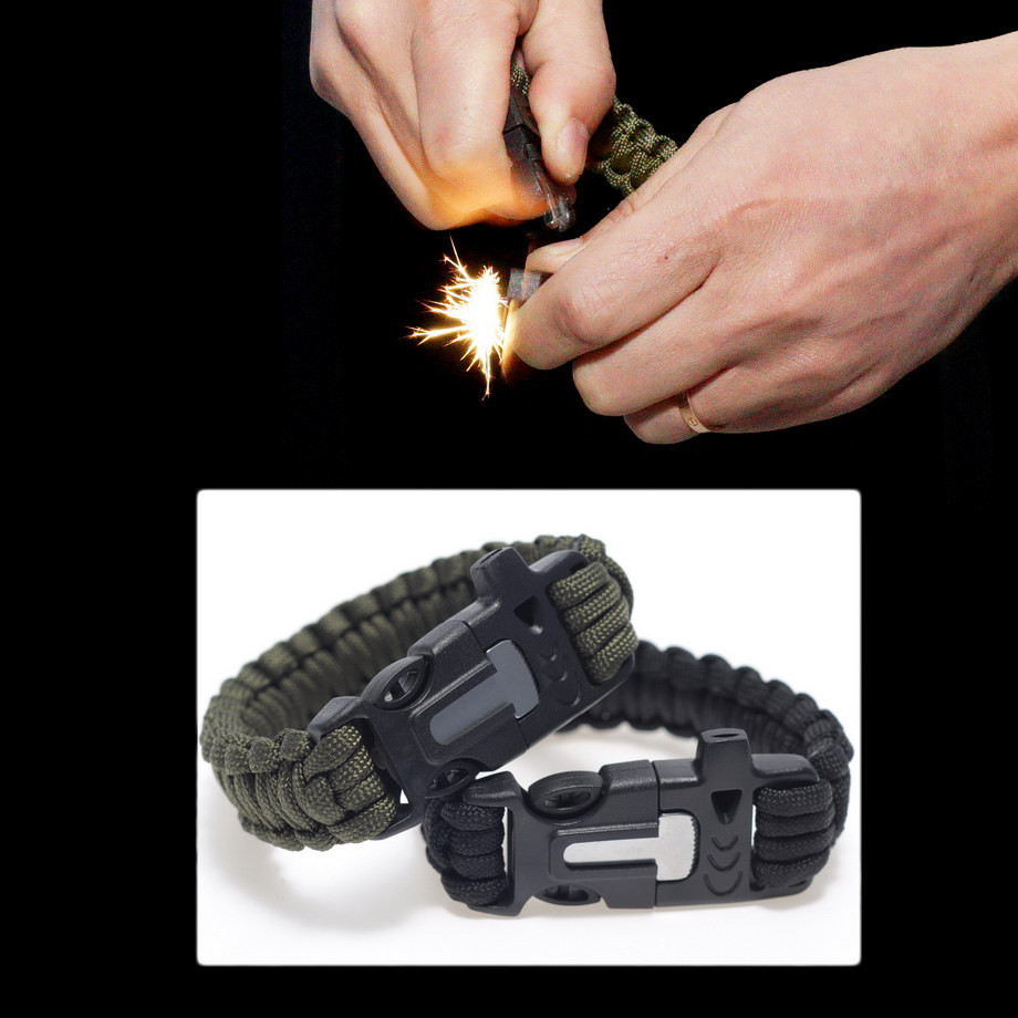 outdoor survival bracelet