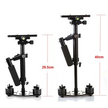 DHL Handheld Camera Stabilizer Compact Steadycam S40 Steadicam 40cm Minicam for Canon Nikon Sony DSLR Camcorder DV Camera Video