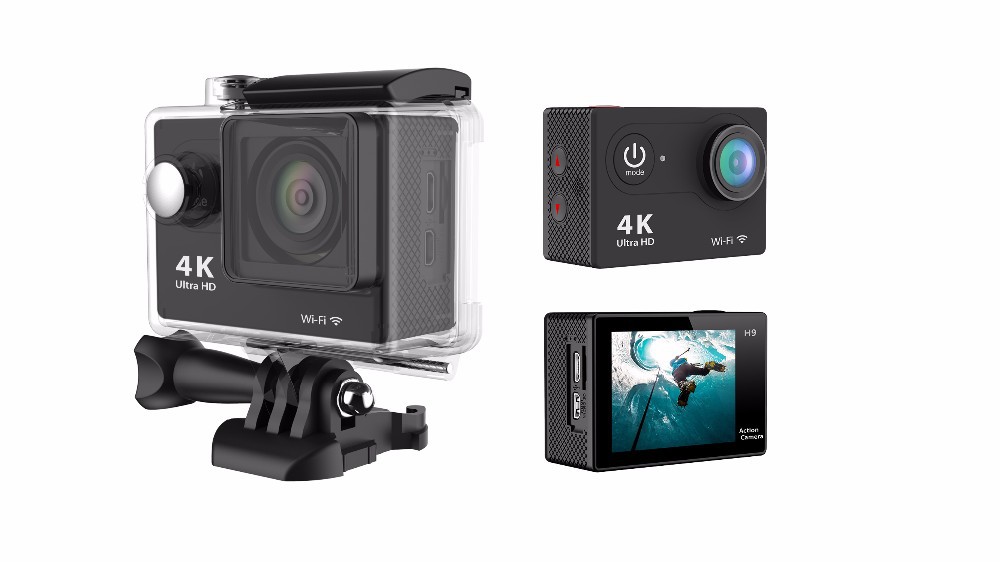 Action camera Ultra HD 4K WiFi 1080P/60fps 2.0 LCD 170D lens Helmet Cam go pro camera 4K camera add extra battery and Charger Action camera Ultra HD 4K WiFi 1080P/60fps 2.0 LCD 170D lens Helmet Cam go pro camera 4K camera add extra battery and Charger