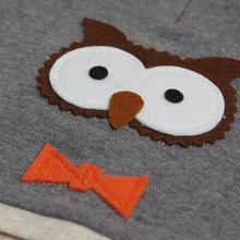 New Baby Boys Girls Hat Cotton Blends Caps Newborn Infant Baby Hat Owl Print