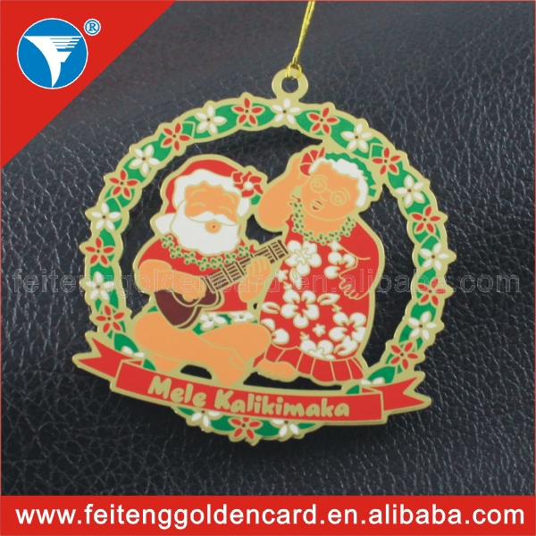 new unique design colors plated metal christmas ornament new unique design colors plated metal christmas ornament