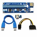 Wholesale PCIe PCI E PCI Express Riser Card 1x to 16x USB 3 0 Data Cable