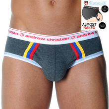 2pcs Men Underwear Brief Sexy Mens Underwear Briefs Cotton Underpants Gay Penis Pouch Wonderjock High Quality Underwear