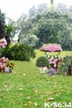 Photography Backdrops Spring Garden Pink Flowers Studio Backgrounds Vinyl Shoot Photo Studio For Wedding Portrait Fundo